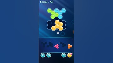 Block Hexa Puzzle Novice Level 58 Walkthrough