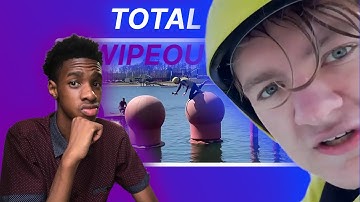 TommyInnit Survived Total Wipeout #reaction