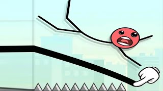 Mr Bounce - Funny Stickman Puzzle Game - All Levels - Gameplay Walkthrough screenshot 4