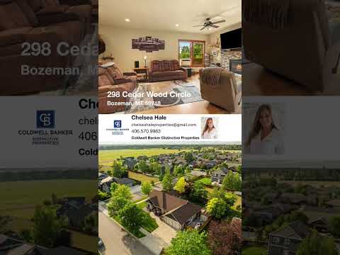 298 Cedar Wood Circle, Bozeman, MT home video tour