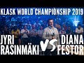 KLASK World Championship 2019: Jyri Rasinmäki (FIN) vs. Diana Festor (GER)