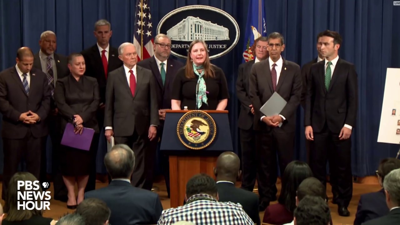 WATCH: Attorney General Sessions and acting DEA Administrator Dhillon on "enforcement efforts"