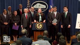 WATCH: Attorney General Sessions and acting DEA Administrator Dhillon on "enforcement efforts"