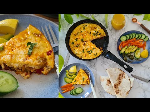 วีดีโอ: อาหารเช้าแสนอร่อย: Frittata กับไข่และบวบ