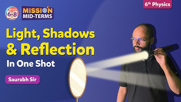 Light, Shadows and Reflection Class 6 Science One shot | BYJU