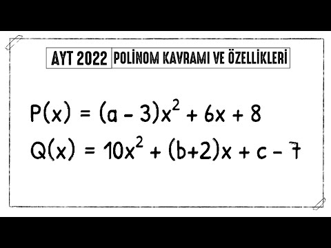 POLİNOM KAVRAMI VE ÖZELLİKLERİ | Poli Kamp 1. Ders  #AYTMatematik | EMRAH HOCA