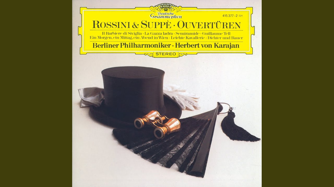 帯付きRossini Overtures Karajan LP レコード Rossini - Berliner