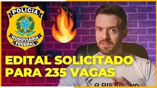 Concurso PRF Administrativo: edital solicitado para 235 vagas agente administrativo
