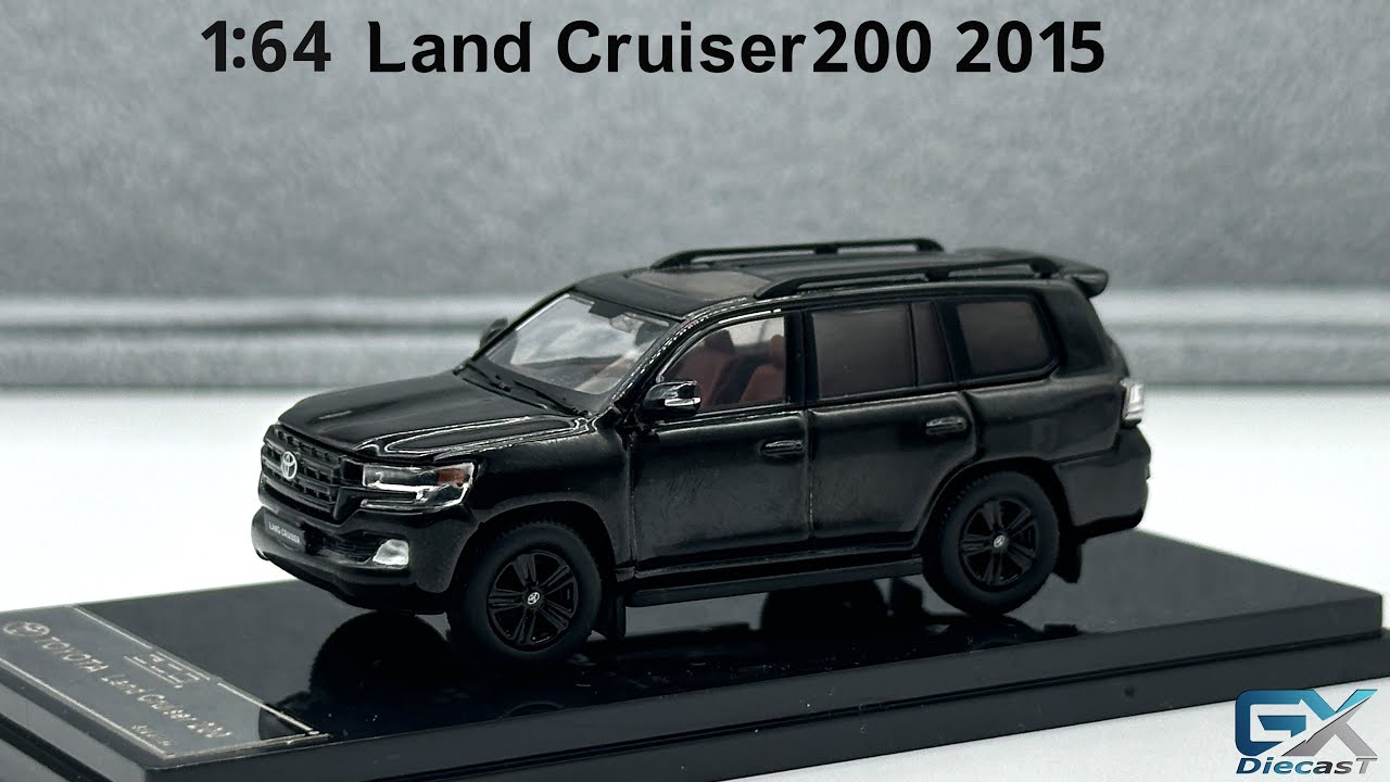 GCD 1/64 Land Cruiser200 2014 (BLACK) - YouTube