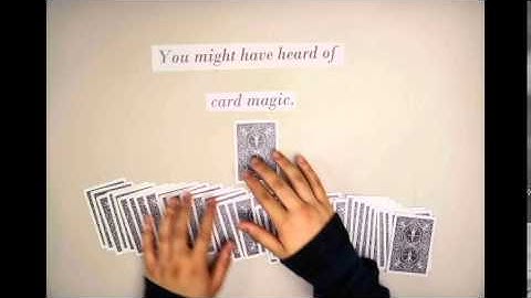 IAT110 - Project 3 (Stop Motion Animation) - Art of the Hand