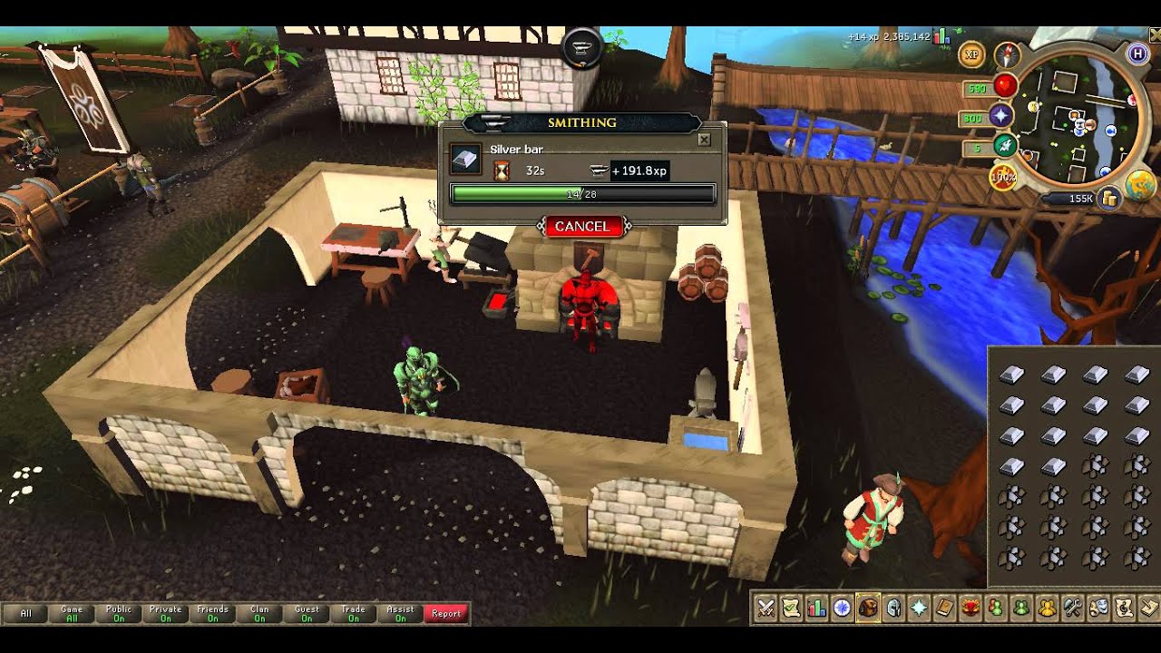 RuneScape 3 Money Guide Silver Ore naar Silver Bar YouTube