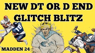 FASTEST NEW DT AND D END GLITCH BLITZ IN MADDEN 24. COMES IN UNTOUCHED! FASTEST BLITZ IN MADDEN! 🔥🔥🔥