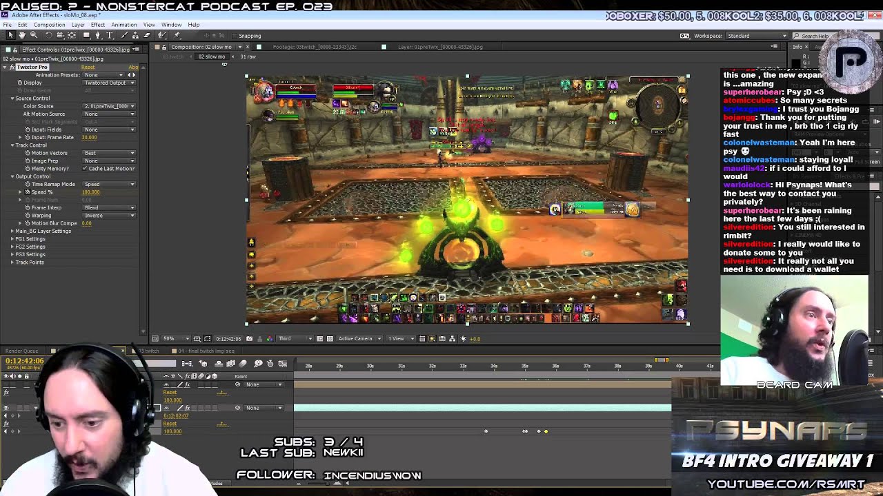 Psynaps LIVE - Hotted Intro day 2 & PvP edits, Games w/ U. - 22 / 28