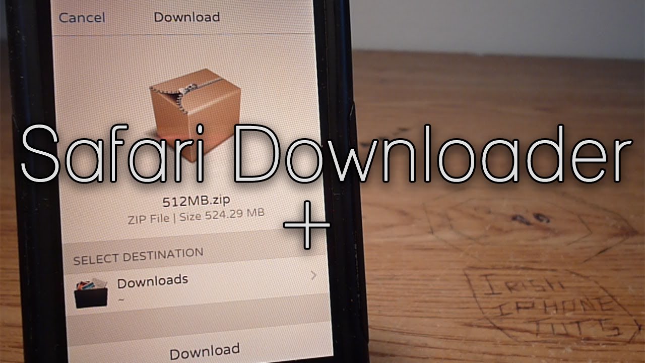 safari downloader tweak