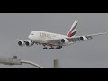 AIRBUS A380 On Final At Toronto Pearson CYYZ/Runway 24R