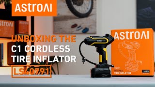 Unboxing the AstroAI C1 Cordless Tire Inflator
#AstroAI #Amazon #tireinflator
Buy your very own today!
https://www.amazon.com/AstroAI-Cordless-Compressor-Rechargeable-Motorcycles/dp/B0948WY5YX?ref ast_sto_dp&th=1
Shop with us today! πππππππ
https://www.astroai.com/
γMETAL INFLATABLE STRUCTUREγ: Itβs composed of metal cylinder and metal gear, it could continuously work for 20 minutes, the maximum air pressure could reach 160psi, meet the needs of 4 tires at a time, more efficient and faster to use.
γDUAL POWER SUPPLYγ: DC 12V power supply and 20V rechargeable battery pack power supply make the inflation more easily. The bottom is stable enough. You dont have to worry about it running out of the battery during the trip. This item includes a battery and a charger (The Battery and Charger are also sold separately).
γAUTOMATIC SHUT OFFοΌLCD PRESENT MOREγ: Preset the value you desire and the air compressor will automatically shut off when the value is reached. The back-lit LCD screen will display both the desired tire pressure value and the current tire pressure. The unit of air pressure can be switched among bar, kpa and PSI.
γFAST INFLATION&CHARGINGγ: Air/Electricity The 20V working voltage provided by the rechargeable battery can inflate fast, tires of size 195/65/R15 can be filled in just 4 minutes. The 2000mAh high-efficiency rechargeable battery can charge 4 tires of the same size at a time, and the exclusive charger allows the battery to go from 0 to full in just 1 hour.
γMULTIPLE PURPOSEοΌEASY TO USEγ: The air compressor is compatible with Automotive, SUVs, cars, motors, bicycles, and basketball-size inflatable products. Note: not suitable for large truck tires. Attached with an exclusive storage bag, easy to carry. The LED light also allows you to inflate in the dark.
Also follow us on Social Media!
Instagram: https://www.instagram.com/astroai/?hl=en
Facebook: https://www.facebook.com/AstroAi/
Twitter: https://twitter.com/TheAstroAI
Tiktok: https://www.tiktok.com/@astroai_us Unboxing the AstroAI C1 Cordless Tire Inflator