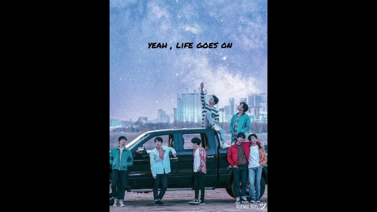 BTS 💜 | Life Goes On | Whatsapp Status Video | [ English Translation Lyrics ] | Normal Boys ツ