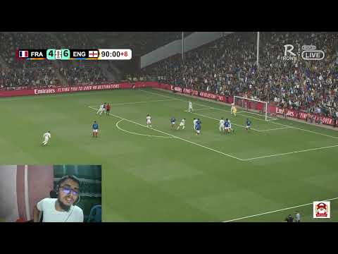 France vs England | efootball PES 21 Gameplay & Facecam Commentary