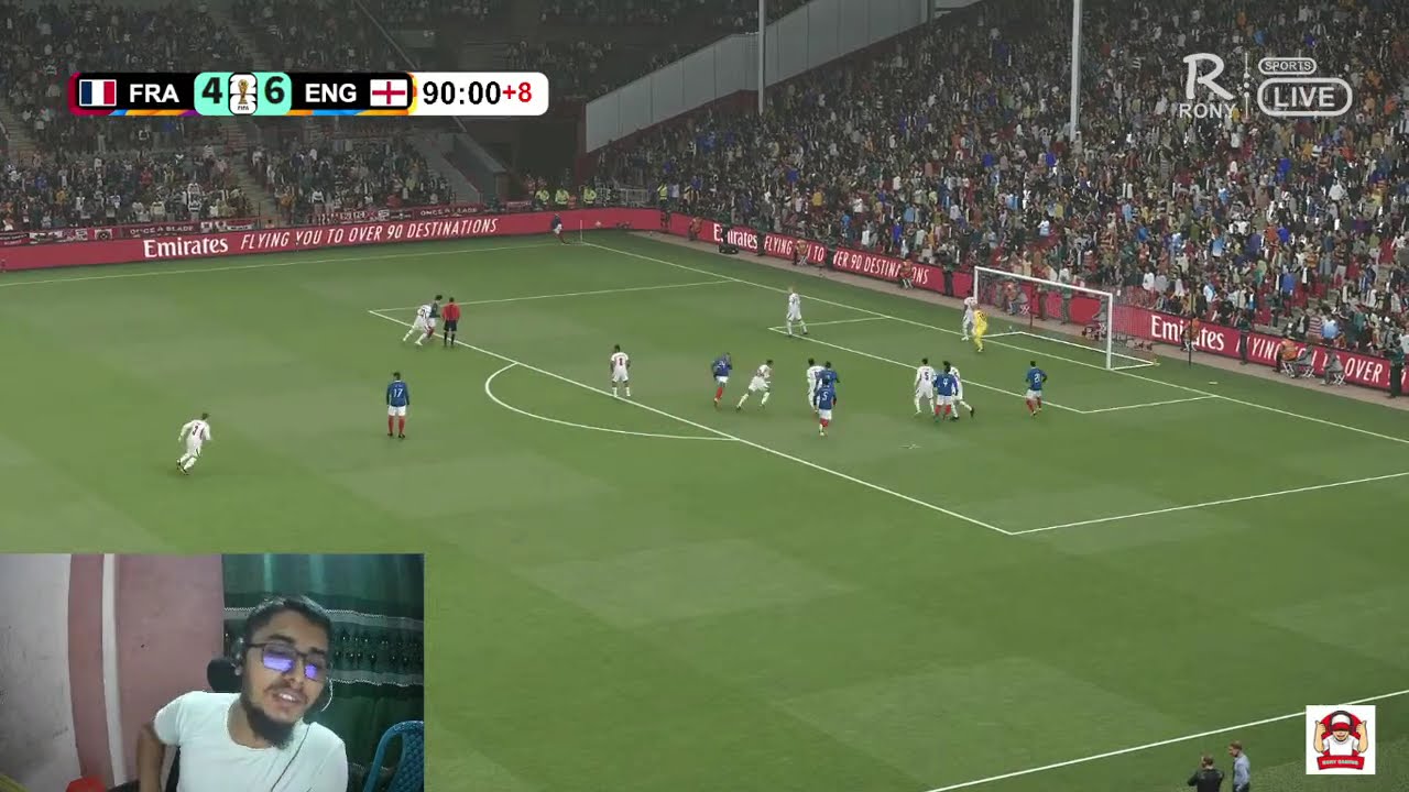 France vs England | efootball PES 21 Gameplay & Facecam Commentary