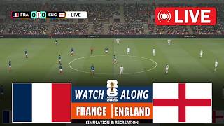 🔴LIVE : France vs England | 3RD PLACE | World Cup 2026 | Video Game - Simulation