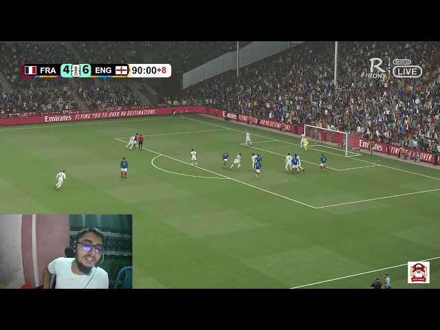 France vs England | efootball PES 21 Gameplay & Facecam Commentary