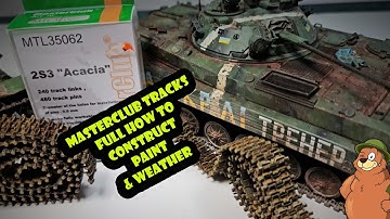 MASTERCLUB TRACKS - Full how to build paint & weather
