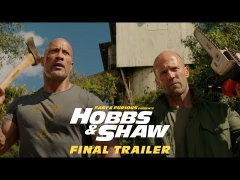 Fast &amp; Furious Presents: Hobbs &amp; Shaw - In Theaters 8/2 (Final Trailer) [HD]