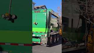 (Return) Roseville 2025 Autocar ACX New Way Sideloader CNG 25-494 #garbagetruck #garbage #automobile