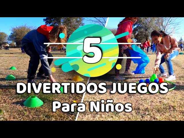 20 JUEGOS en GRUPO para NIÑOS/AS de 4 a 5 años - ¡Los más divertidos!