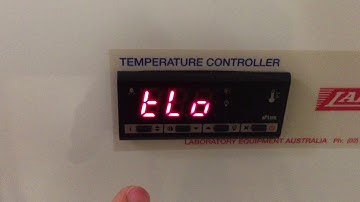 LAE Controller - Checking the Max/Min Recorded Temperature
