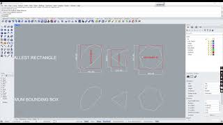 Rhino3D Smallest Rectangle Vs Minimum BoundingBox