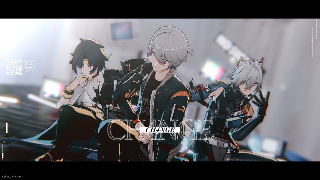ZenlessZoneZero/ゼンゼロMMD】CH4NGE 【アキラ/浅羽悠真/セス