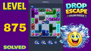 Drop Escape – Level 875 | Walkthrough