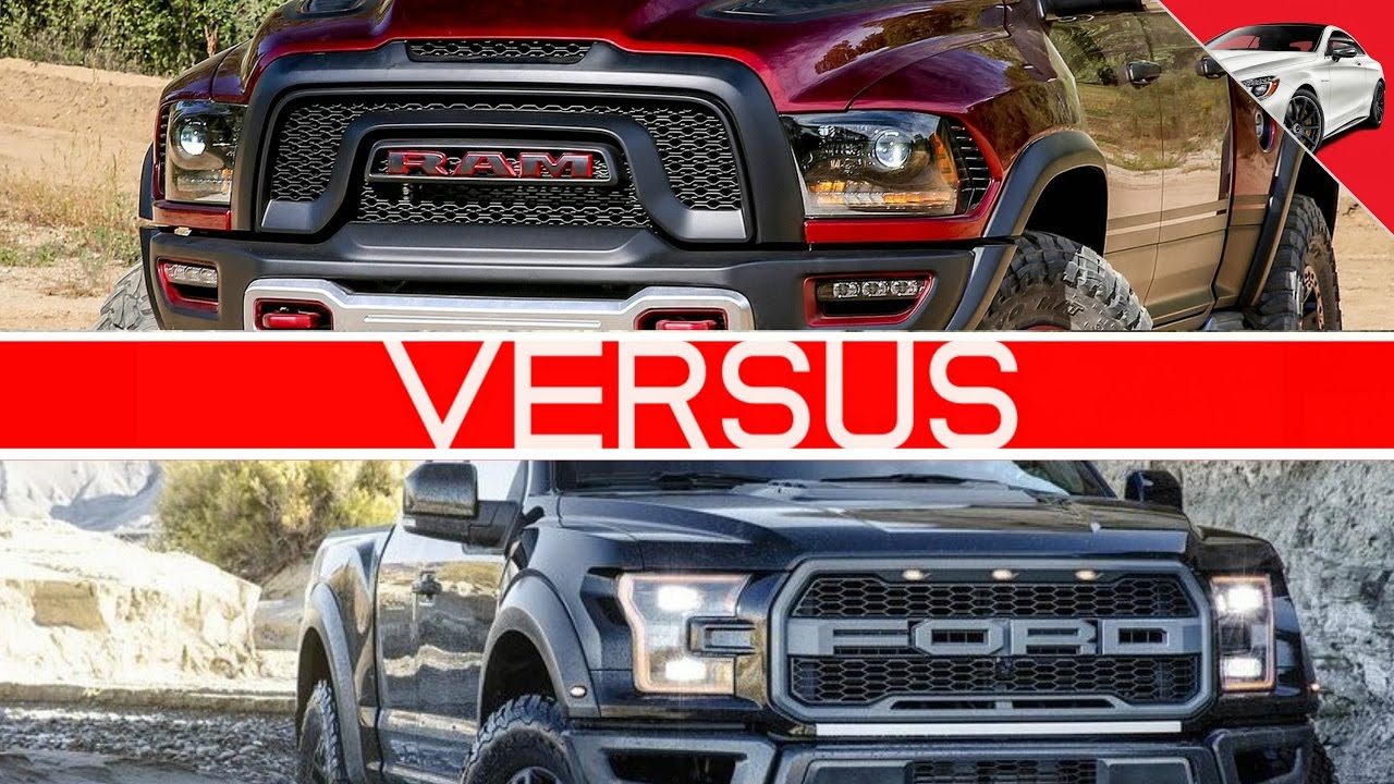 2017 Ram Rebel Trx Vs Ford Raptor You 2017 Ram Rebel Trx Vs Ford Raptor