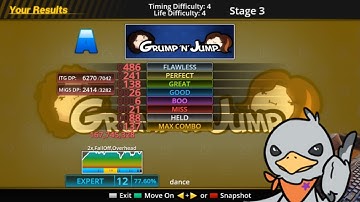 A (77.60%) on How Do I Life - Em-One & Answered (Stepmania)  | Seagull Crush