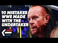 10 Worst Missteps WWE Made With The Undertaker | WrestleTalk 10s with Adam Blampied