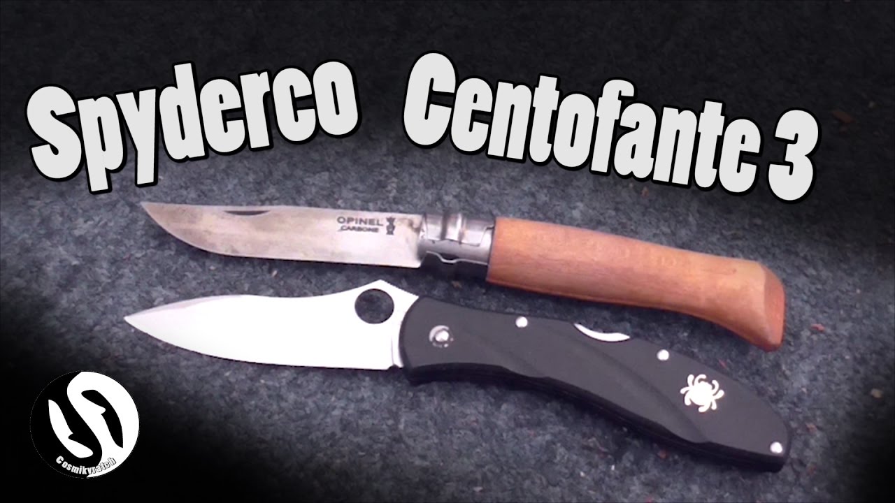 SPYDERCO CENTOFANTE 3: pas mal du tout, mais... - cosmikvratch