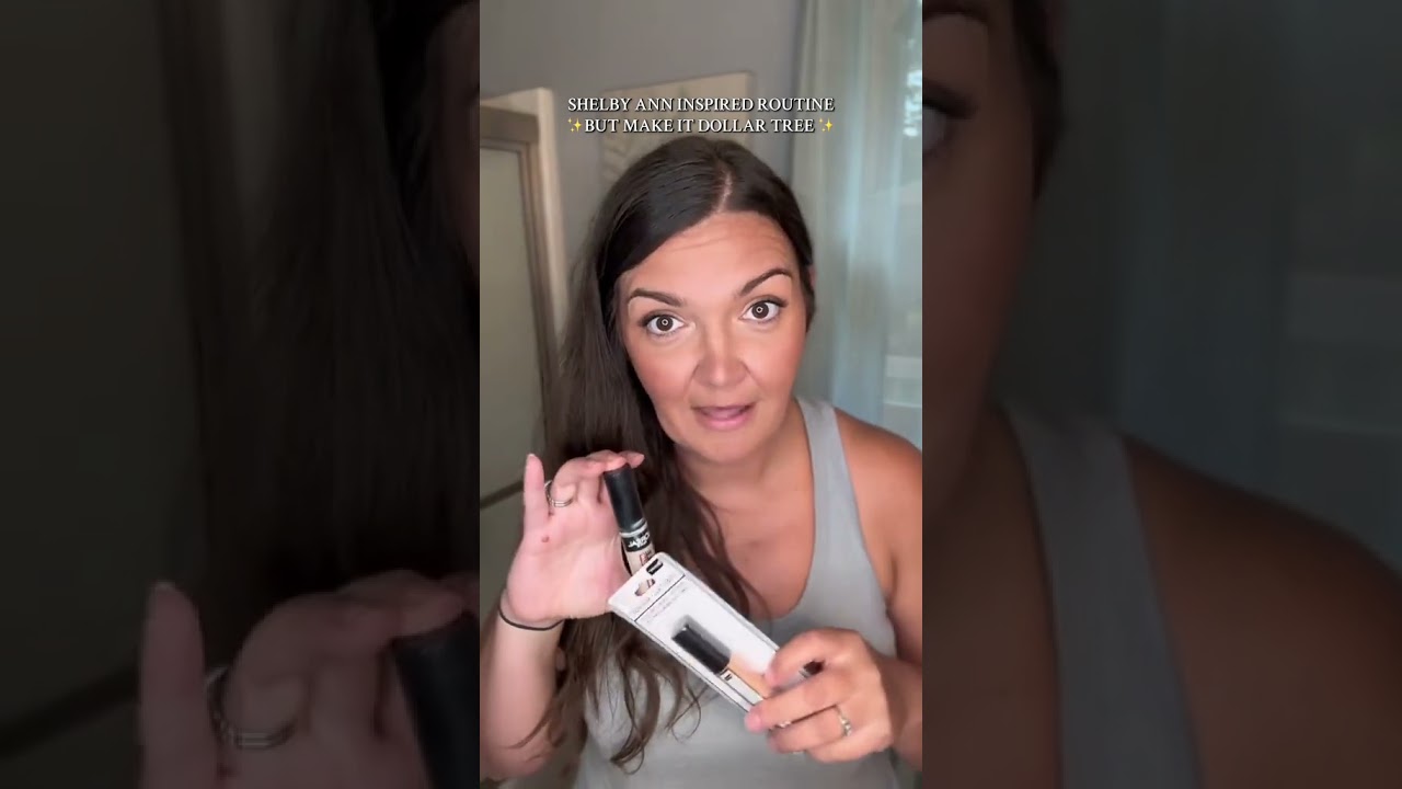 My Take on the Viral Shelby Ann Routine 💄✨ | Dollar Tree Only