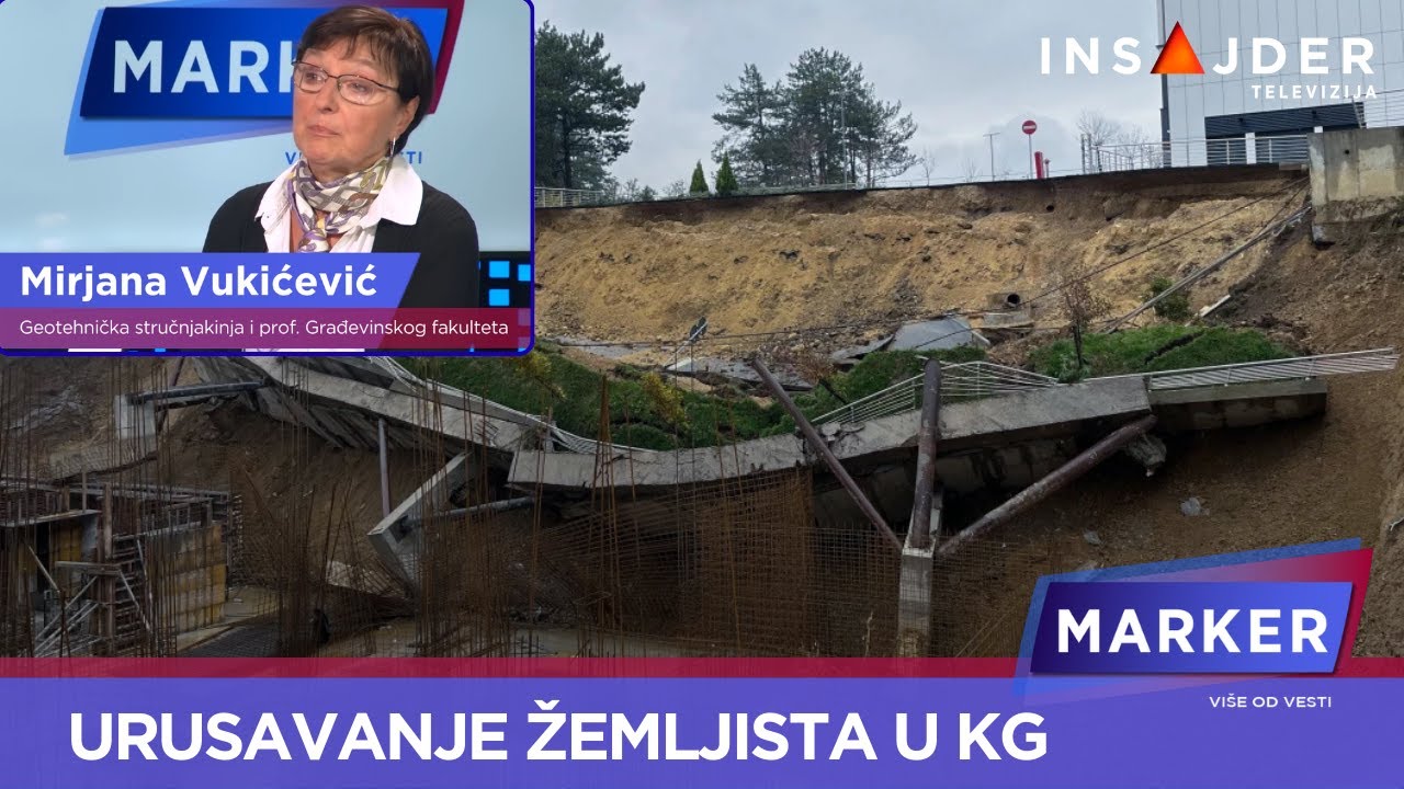 Obrušavanje puta u Kragujevcu: Profesorka Mirjana Vukićević upozorava na nove odrone