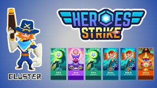 CLUSTER WILD WEST || HEROES STRIKE OFFLINE GAMEPLAY screenshot 3