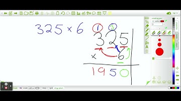 SA Multiply 3 digit by 1 digit Standard Al  1