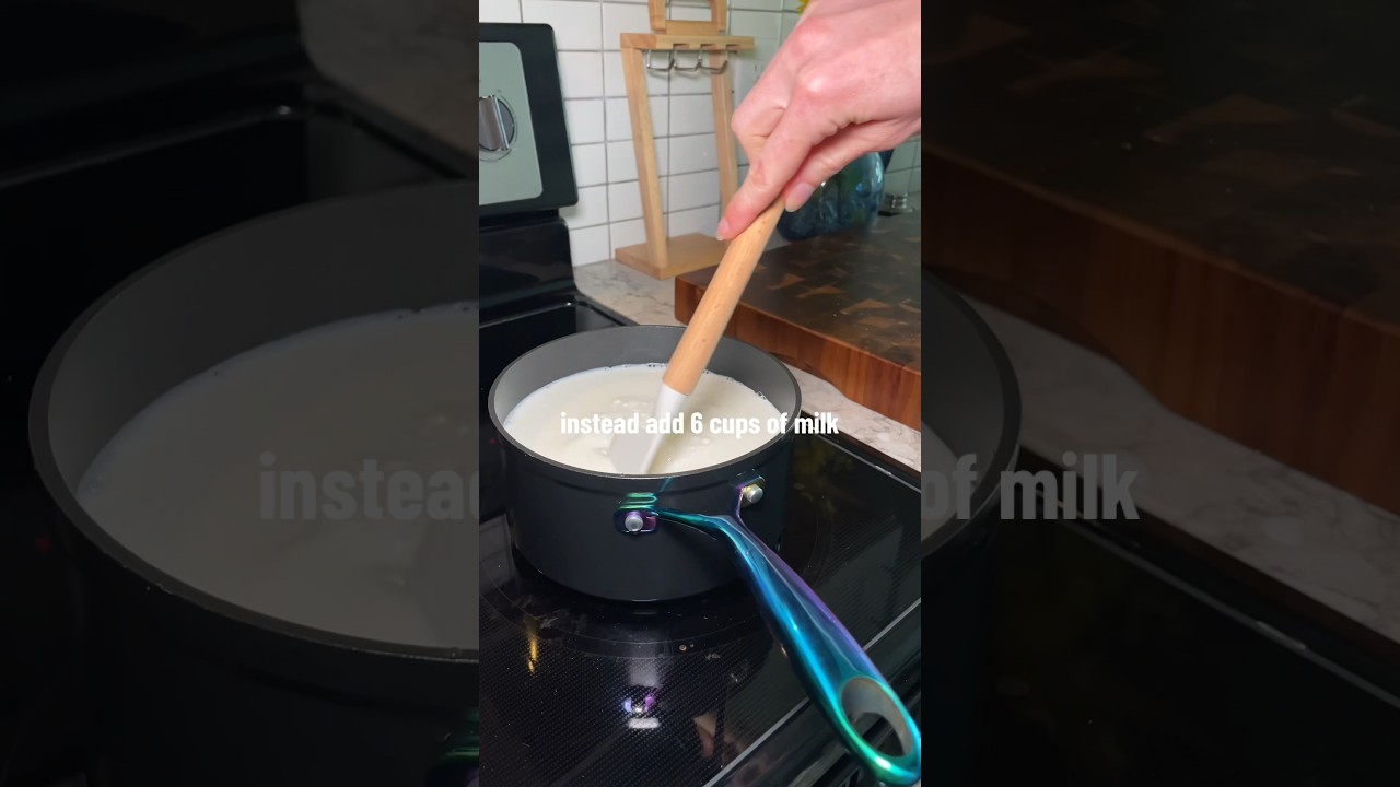 🤯 как приготовить греческий йогурт дома 🍨 #домашниййогурт #греческиййогурт #рецептйогурта #шорты