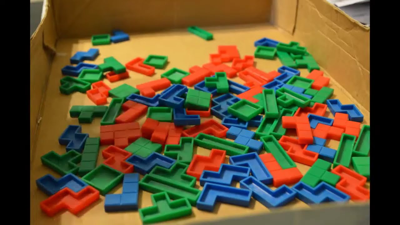 Тетрис Покадровая съёмка (2013)