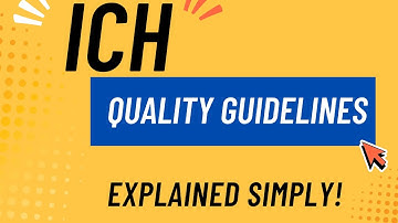 ICH Quality Guidelines | Q1–Q14 Overview