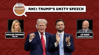 WisEye Morning Minute: RNC - Donald Trump's Unity Speech