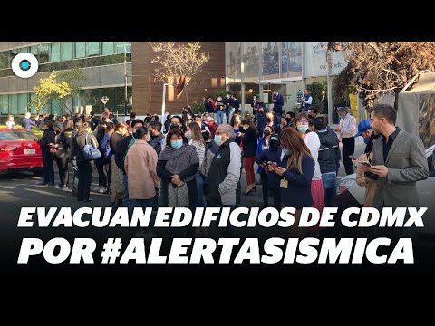 Evacuan edificios de la CDMX por #AlertaSismica | Reporte Indigo