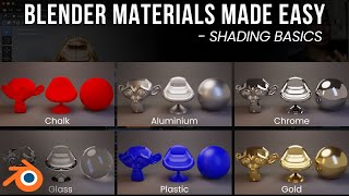 Blender Materials Explained for Beginners | Shading Basics Tutorial