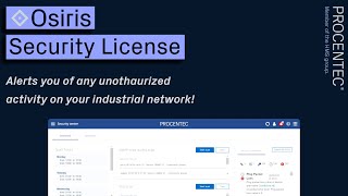 Osiris Security License - The First Line of Security for your network!