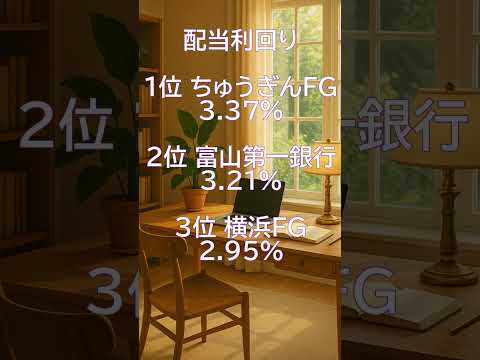 地方銀行の実力はどこ？🏦 地銀トップクラス3行#shorts