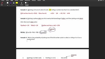AP Stats 5.3 intro notes part 1